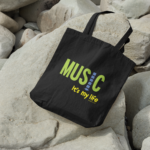 Music… It’s My Life Canvas Tote Bag