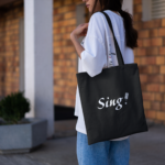Sing Canvas Tote Bag