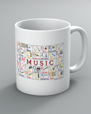 ABC Music Mug