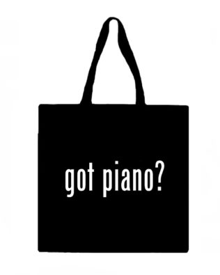 Got Piano? Canvas Tote Bag