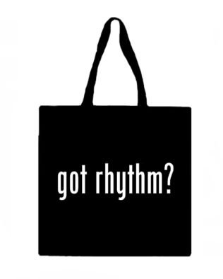 Got Rhythm? Canvas Tote Bag