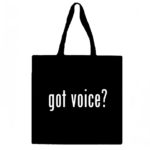 Got Voice? Canvas Tote Bag