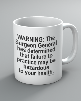 Warning Mug