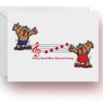 Dancing Bears Note Cards