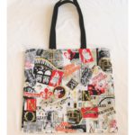 New Orleans Jazz Cotton Print Tote Bag