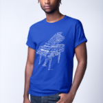 Grand Piano in Words T-Shirt